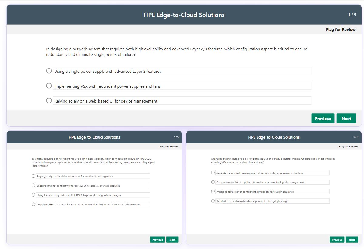 Previews from the Edge-to-Cloud Solutions free simulator sample